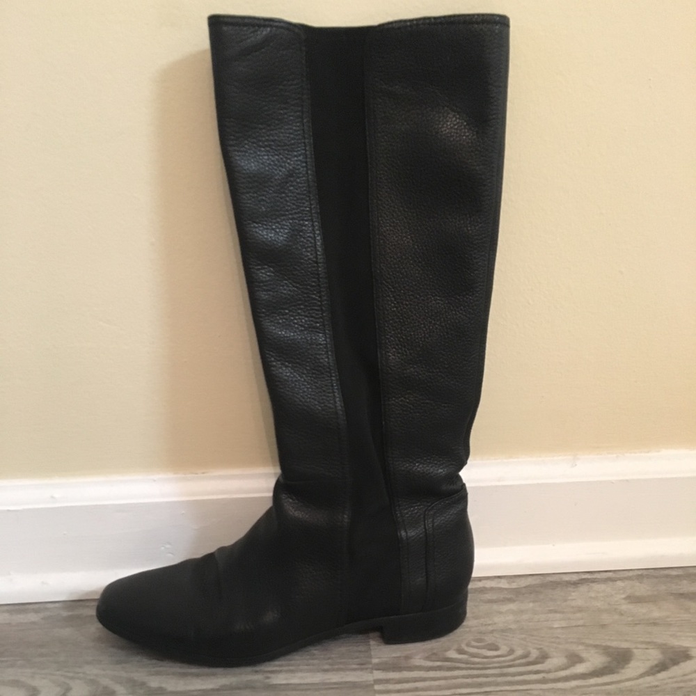 Tall Leather Boots